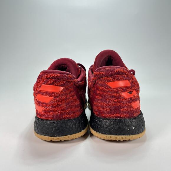 adidas Harden Vol. 1 LS Primeknit Collegiate Burgundy Sneakers CQ1400 Mens Sz7.5 main image 5